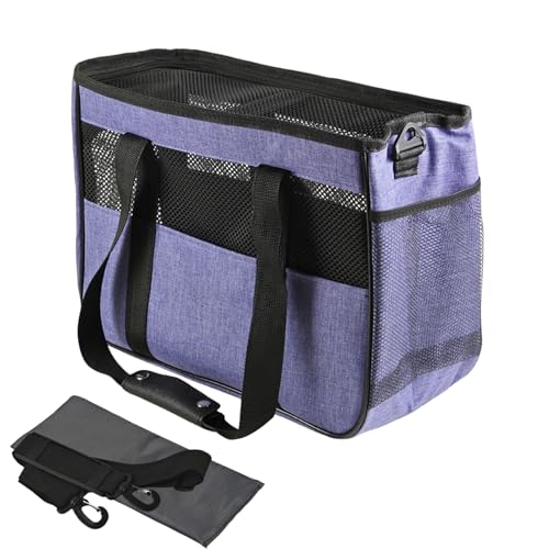 Kustimantu Kleine Haustiertasche - Tragebeutel Mit Mehreren Taschen Für Sichere Katzentransporte | Atmungsaktive Flexible Transportlösung Für Reisen Camping Spaziergänge Kustimantu Kleine Haustiertasche - Tragebeutel Mit Mehreren Taschen Für Sichere Katzentransporte | Atmungsaktive Flexible Transportlösung Für Reisen Camping Spaziergänge von Kustimantu