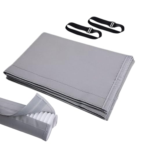 Kustimantu Klimaanlagen Schlauch Isolierhülle,AC Schlauch Lüftungsabdeckung Hülse mit Trageband | Wärmereduzierbare wiederverwendbare Schlauchpolster für Wohnung Hotel Arbeitsplatz von Kustimantu