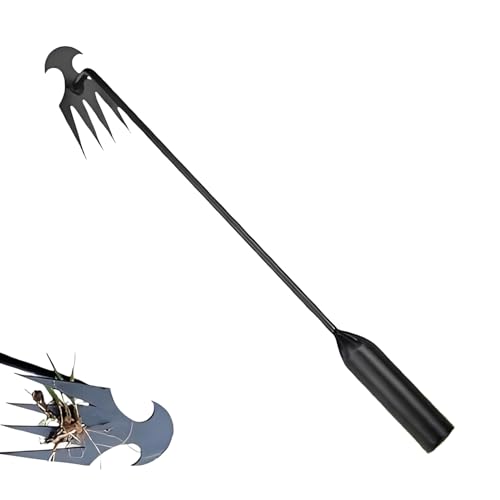 Kustimantu Kräuterstarter, robustes Gartenwerkzeug mit langem Griff, multifunktionales Gartenzubehör mit langem ergonomischem Griff und abnehmbarem Design von Kustimantu
