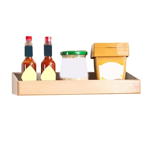 Kustimantu Küchenregal, Wandregal, schwebend, aus Holz, für Wand, Wandmontage, hängbar, selbstklebend, Badezimmer, Aufbewahrungsregale, Küchenregale, Halterung Kustimantu Küchenregal, Wandregal, schwebend, aus Holz, für Wand, Wandmontage, hängbar, selbstklebend, Badezimmer, Aufbewahrungsregale, Küchenregale, Halterung von Kustimantu