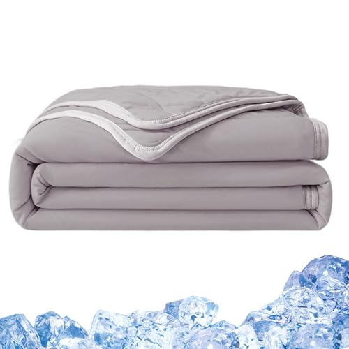 Kustimantu Kühlende Decke, Eisdecke für Schläfer, warm, doppelseitig, kalt, für Sommer, leicht und atmungsaktiv, für Damen, Kinder, Schlafzimmer, Sofa, Reise, Camping Kustimantu Kühlende Decke, Eisdecke für Schläfer, warm, doppelseitig, kalt, für Sommer, leicht und atmungsaktiv, für Damen, Kinder, Schlafzimmer, Sofa, Reise, Camping von Kustimantu