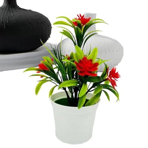 Kustimantu Künstliche Blumen für den Innenbereich, grün, dekorativ, ohne Bewässerung, künstliche Blumen, dekorativ, für Esstisch, Küche, Badezimmer Kustimantu Künstliche Blumen für den Innenbereich, grün, dekorativ, ohne Bewässerung, künstliche Blumen, dekorativ, für Esstisch, Küche, Badezimmer von Kustimantu