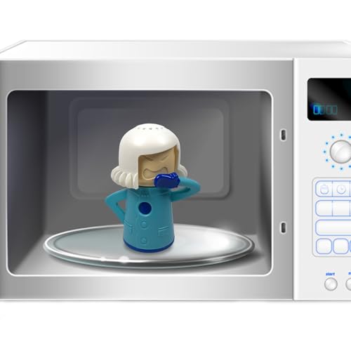 Kustimantu Mikrowellenreiniger Wütende Mutter | Dampfreiniger | Geruchsabsorber-Reinigungsgeräte für Küche, Haushalt von Kustimantu