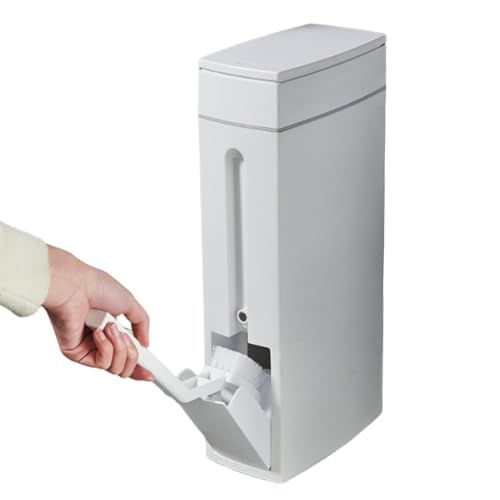 Kustimantu Mülleimer Mit Deckel | 4,5L Abfalleimer inklusive Toilettenbürste,Moderner Abfalleimer Für Wohnheim Wohnheimzimmer Schlafzimmer Kinderzimmer Wohnwagen Kustimantu Mülleimer Mit Deckel | 4,5L Abfalleimer inklusive Toilettenbürste,Moderner Abfalleimer Für Wohnheim Wohnheimzimmer Schlafzimmer Kinderzimmer Wohnwagen von Kustimantu