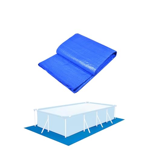 Kustimantu Pool Bodenplane Rechteckig 250 x 340 cm | Poolunterlage UV-Stabil & Reißfest | Bodenschutzplane Swimmingpool von Kustimantu