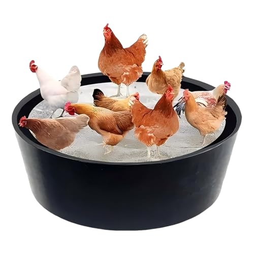 Kustimantu Pulverbadewanne für Hühner, verstellbar, 63 cm, für Geflügel, sauberes Teich für Enten Kustimantu Pulverbadewanne für Hühner, verstellbar, 63 cm, für Geflügel, sauberes Teich für Enten von Kustimantu
