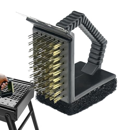 Kustimantu Reinigungsbürste für Grill | Grillreiniger für den Außenbereich, Handwerkzeug zum Schaben, Grillen, Kochen, Kohle, Plancha, Ofen, Smoker, Outdoor, Camping, Reise Kustimantu Reinigungsbürste für Grill | Grillreiniger für den Außenbereich, Handwerkzeug zum Schaben, Grillen, Kochen, Kohle, Plancha, Ofen, Smoker, Outdoor, Camping, Reise von Kustimantu
