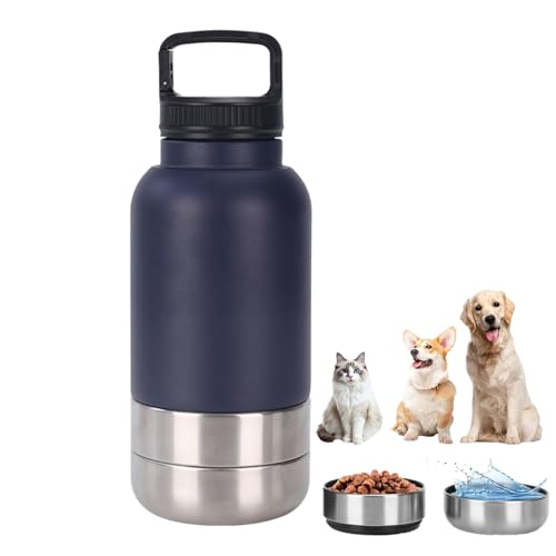 Kustimantu Reise Hundetrinkflasche | Welpen Trinkflasche Für Spaziergänge - Auslaufsicher Trinkbecher mit Abnehmbarem Napf 1520ml für Unterwegs Wandern Camping Wohnung Kustimantu Reise Hundetrinkflasche | Welpen Trinkflasche Für Spaziergänge - Auslaufsicher Trinkbecher mit Abnehmbarem Napf 1520ml für Unterwegs Wandern Camping Wohnung von Kustimantu