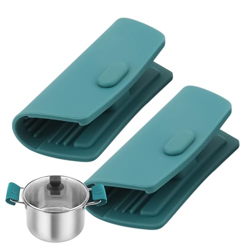 Kustimantu Schutzgriff aus Silikon für Töpfe aus Gusseisen | 2 Stück Griffschutz gegen Verbrennungen, rutschfeste Isolierhülse, 8,5 cm, für Auflaufform, Backofen, Bräter, Backblech Kustimantu Schutzgriff aus Silikon für Töpfe aus Gusseisen | 2 Stück Griffschutz gegen Verbrennungen, rutschfeste Isolierhülse, 8,5 cm, für Auflaufform, Backofen, Bräter, Backblech von Kustimantu