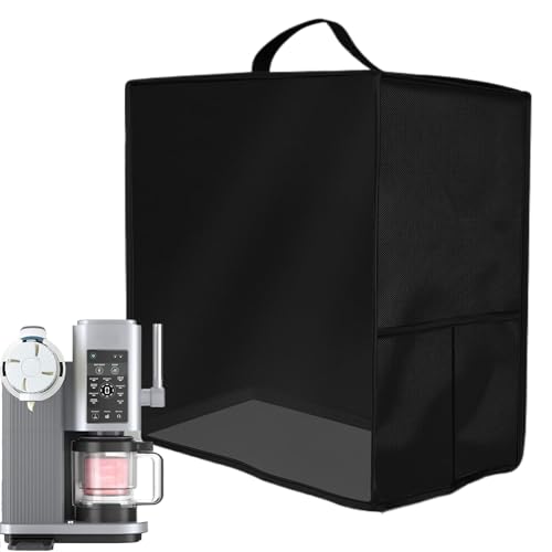 Kustimantu Schutzhülle für Eismaschine, hitzebeständige Hülle mit Griff | wasserdichter Schutz 40 x 26 x 45 cm für Küche und Dessertgeschäft von Kustimantu