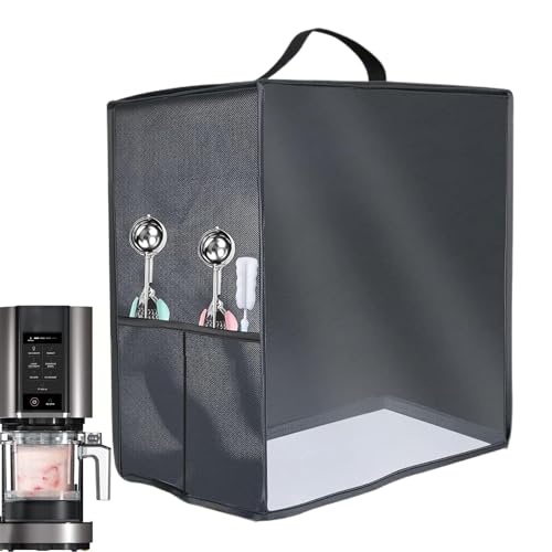 Kustimantu Schutzhülle für Eismaschine – hitzebeständige Hülle mit Griff, wasserdichter Schutz, 40 x 26 x 45 cm, für Küche und Dessertgeschäft von Kustimantu