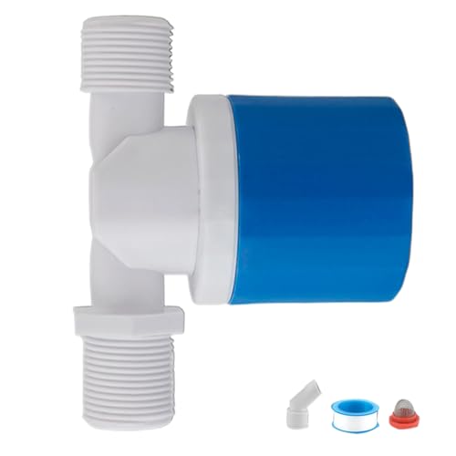 Kustimantu Schwimmerventil | Automatischer Wasserstand Regler Für Tank | Zubehör Für Gartentürme Hauswassertanks Und Pools von Kustimantu