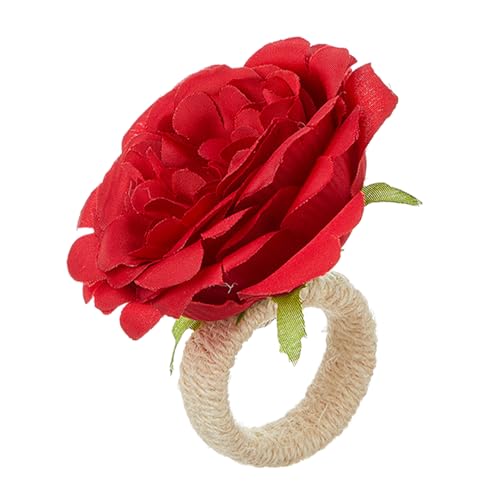 Kustimantu Serviettenring, Serviettenringe, Blumen-Serviettenhalter | Farbige Serviettenschnallen für Urlaubs-Hochzeits-Teedekorationen Kustimantu Serviettenring, Serviettenringe, Blumen-Serviettenhalter | Farbige Serviettenschnallen für Urlaubs-Hochzeits-Teedekorationen von Kustimantu