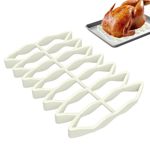 Kustimantu Silikon-Bratrost für die Küche, Grillrost aus Silikon für den Ofen, Grillrost zum Kochen in der Mikrowelle, leicht zu reinigendes Antihaft-Werkzeug für Kustimantu Silikon-Bratrost für die Küche, Grillrost aus Silikon für den Ofen, Grillrost zum Kochen in der Mikrowelle, leicht zu reinigendes Antihaft-Werkzeug für von Kustimantu
