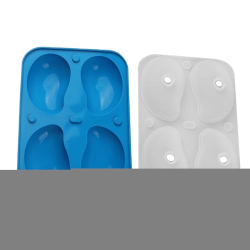 Kustimantu Silikon-Schaumstoffformen, 3D-Formen in Mango-Form, Backform zum einfachen Herausnehmen, 4 Mulden für Hochzeitskuchendekoration, Hobbybäcker Kustimantu Silikon-Schaumstoffformen, 3D-Formen in Mango-Form, Backform zum einfachen Herausnehmen, 4 Mulden für Hochzeitskuchendekoration, Hobbybäcker von Kustimantu
