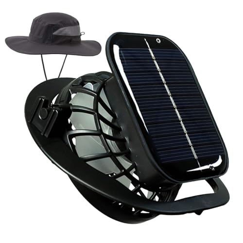 Kustimantu Solarventilator Für Hut - Tragbarer & Wiederaufladbarer Ventilator - USB Wiederaufladbares Elektrisches Kühlgerät Für Zuhause Outdoor Und Heißes Wetter Zubehör Kustimantu Solarventilator Für Hut - Tragbarer & Wiederaufladbarer Ventilator - USB Wiederaufladbares Elektrisches Kühlgerät Für Zuhause Outdoor Und Heißes Wetter Zubehör von Kustimantu
