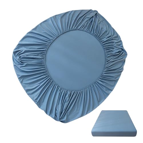 Kustimantu Spannbettlaken aus Baumwolle, Bettwäsche, Matratze, Baumwolle, atmungsaktiv, elastisch, für Matratzen, Schlafzimmer Kustimantu Spannbettlaken aus Baumwolle, Bettwäsche, Matratze, Baumwolle, atmungsaktiv, elastisch, für Matratzen, Schlafzimmer von Kustimantu