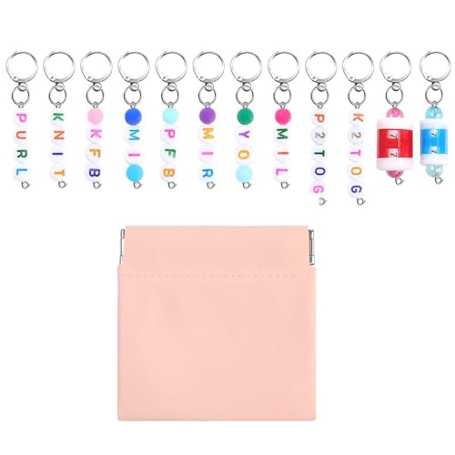 Kustimantu Strickmarker | Wollmarker zum Nähen, Strickzubehör, 12 Stück für Scrapbooking, Herstellung von Schlüsselanhängern, Halsketten, Ohrringen und Armbändern Kustimantu Strickmarker | Wollmarker zum Nähen, Strickzubehör, 12 Stück für Scrapbooking, Herstellung von Schlüsselanhängern, Halsketten, Ohrringen und Armbändern von Kustimantu