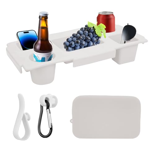 Kustimantu Tablett für Strandtasche, Snacktablett für Getränke, EVA, sichere Befestigung, Organisation, Telefonhalterung für Familien, Festivals, Abenteuer im Freien Kustimantu Tablett für Strandtasche, Snacktablett für Getränke, EVA, sichere Befestigung, Organisation, Telefonhalterung für Familien, Festivals, Abenteuer im Freien von Kustimantu