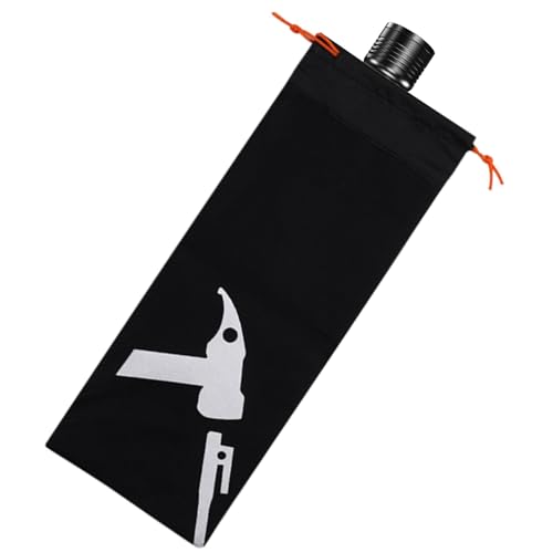 Kustimantu Tasche für Zeltheringe | Tasche mit Bodenheringen, Aufbewahrungstasche aus Oxford-Stoff mit Kordelverschluss für Plane, Schnee, Sand, Wandern, Markise, Zurrgurte, Hängematte von Kustimantu