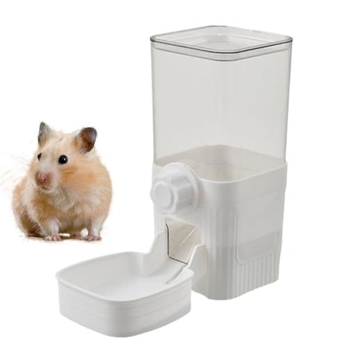 Kustimantu Vogeltränke - Automatische Vogelfutter-Wasserflasche für Käfig - Hängbare Haustier Trinkstation Für Unzertrennliche Wellensittiche Hausgimpel Sittiche Innenpapageien von Kustimantu