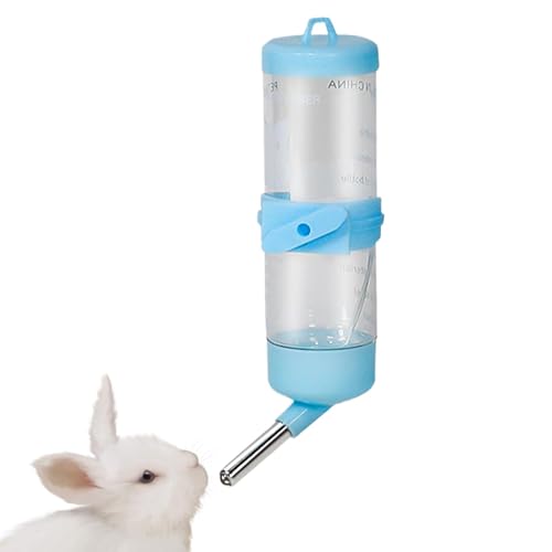 Kustimantu Wasserspender für Hamster, Wasserspender für Kaninchen – Hamster Cage Water Dispensver | wiederaufladbarer Kaninchenfresser, Kleintier für Eichhörnchen, Igel, Chinchilla von Kustimantu
