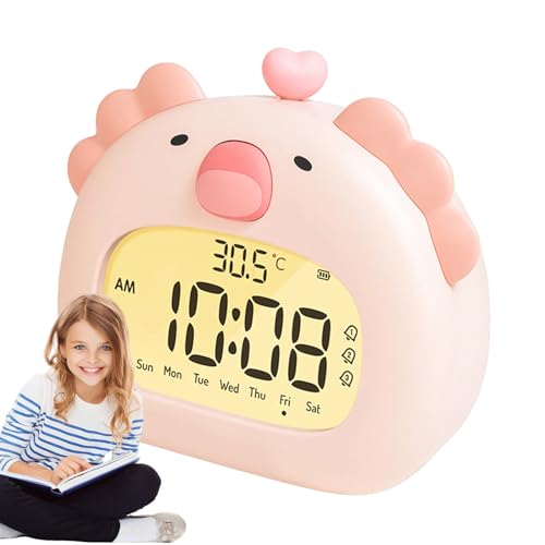 Kustimantu Wecker mit Licht | Lampe Wecker wiederaufladbar – Nachtlicht Axolotl Kreatives 6 Helligkeitsstufen Schlafzimmer Büro Wohnzimmer Haus Kustimantu Wecker mit Licht | Lampe Wecker wiederaufladbar – Nachtlicht Axolotl Kreatives 6 Helligkeitsstufen Schlafzimmer Büro Wohnzimmer Haus von Kustimantu