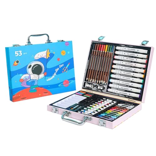 Kustimantu Zeichenstift Set,Ölpastell & Buntstifte Set | Farbenfrohes Pädagogisches Kunstzubehör Für Kunstunterricht, Reise Und Freizeitgestaltung von Kustimantu