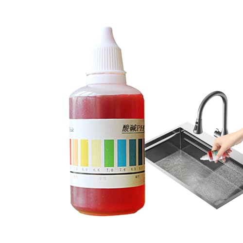 Kustimantu pH-Test-Tropfen - 50ml Schwimmbad PH-Testreagenz | Trinkwasser Testlösung Und Aquarium Test Agent Kustimantu pH-Test-Tropfen - 50ml Schwimmbad PH-Testreagenz | Trinkwasser Testlösung Und Aquarium Test Agent von Kustimantu