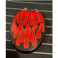 Flame Nadelstreifen Kunst Hot Rat Rod Tattoo Flash Toilettensitz Länglich Oder Regular Flame Nadelstreifen Kunst Hot Rat Rod Tattoo Flash Toilettensitz Länglich Oder Regular von KustomsbyKro