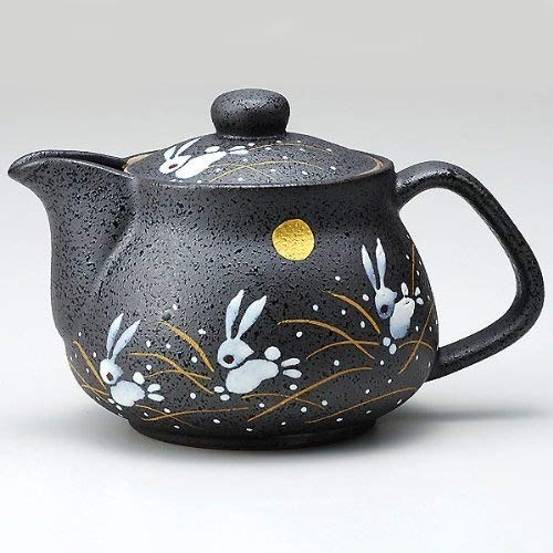 Ich Kaninchen Kutani Keramik Teekanne Topf (mit Teesieb) (Japan-Import) von Kutani