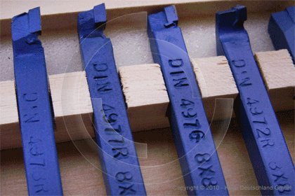 10 tlg. HM Drehmeißelset Drehstahlset Messerset Drehstähle Drehbank 10mm hoch von Kutlu Deutschland GmbH