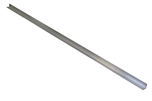 1m Aluminiumprofil Aluprofil silber eloxiert (L) 15mm x 15mm x 1,5mm x 1000mm von Geakv
