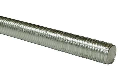 1m Verzinkte Gewindestangen 1000mm lang M5 von Kutlu Deutschland GmbH
