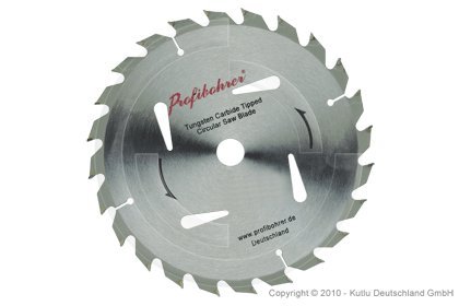 HM bestücktes Kreissägeblatt für Holz Typ Wechselzahn 200 x 20 mm Z24 von Kutlu Deutschland GmbH