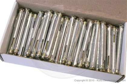 50x Fensterrahmendübel 10mm Metallrahmendübel Metalldübel 10x72mm von Kutlu Deutschland GmbH