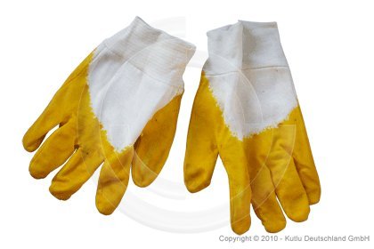 Arbeitshandschuhe (Latex) - Gr. 9 von Kutlu Deutschland GmbH