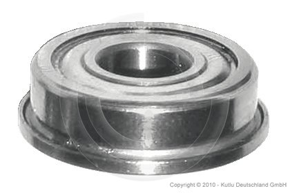 Rillenkugellager Flanschlager Rillenlager 8x12x3,5 mm Typ MF128ZZ von Kutlu Deutschland GmbH