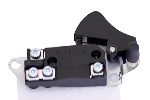 Schalter Ersatzteile für Makita 1100 4107br 9105 5014b 5016b - ELECTRONIC_SWITCH, 1-Weg, Snap-in Montage, Druckknopf, Schwarz Schalter Ersatzteile für Makita 1100 4107br 9105 5014b 5016b - ELECTRONIC_SWITCH, 1-Weg, Snap-in Montage, Druckknopf, Schwarz von Kutlu Deutschland GmbH