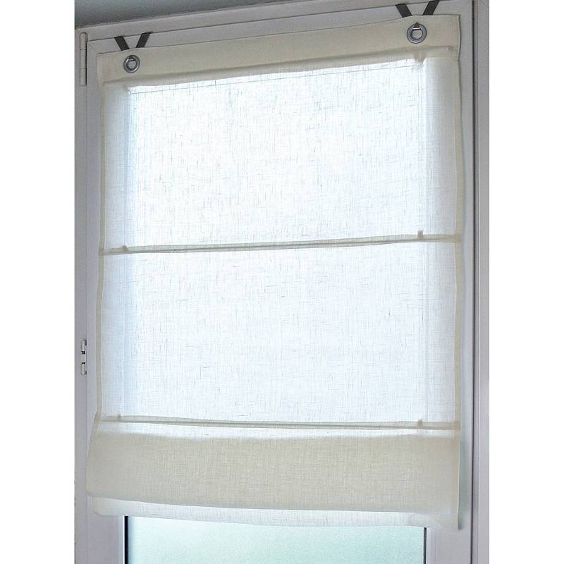 home24 Raffrollo Metis I 60 x 140cm Beige/Creme von home24