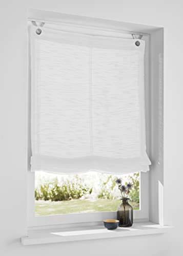 Kutti Raffrollo Ösenrollo Celtic Creme Breite ca. 120 x Höhe 140 cm Kutti Raffrollo Ösenrollo Celtic Creme Breite ca. 120 x Höhe 140 cm von Kutti