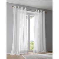 Kutti Vorhang "Seabird" Ösen 1 Stk. tlg. Gardine Ausbrenner transparent maritim von Kutti