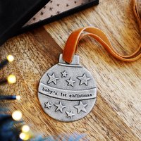 Babys 1.weihnachtskugel von KutuuGB