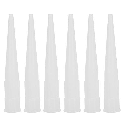 30 Stück Dichtungsdüsen, wiederverwendbarer Dichtungsdüsen-Applikator, Dichtungsdüsen, Kunststoff, Glas, Kleber, Düsen, Dichtungsmittel, Silikon-Dichtungsspitzen, Ersatzwerkzeug für den BAU von Kuuleyn