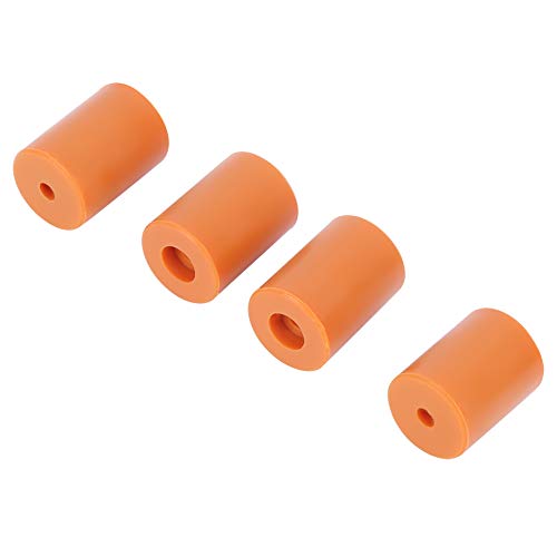 3d Drucker Zubehör Silikon Heissbett Nivelliersäule Plattform Silikon Stossdämpfer Nivellierer Hochtemperaturbeständig Verschleissfest Feder (orange, 25 mm*3 + 23 mm*1) von Kuuleyn