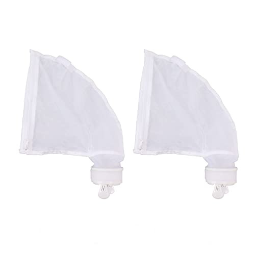 Kuuleyn 2 Packung Reißverschlussbeutel Ersatz, 2pcs Pool Reiniger Allzweckbeutel mit Reißverschluss Gehäuse Ersatzpool Reiniger Reißverschluss Filterbeutel für Polaris 280 480 von Kuuleyn