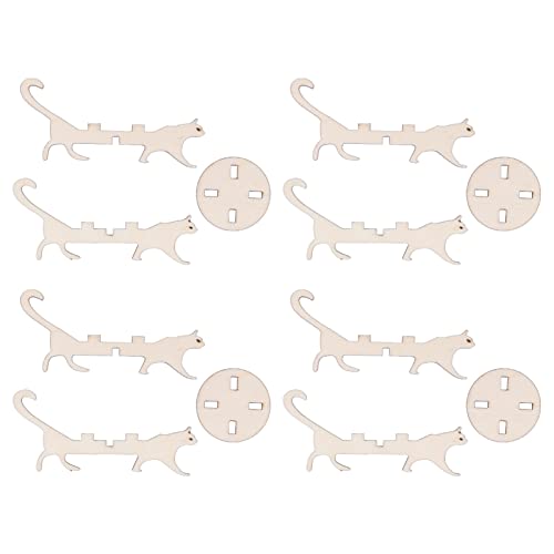 Kuuleyn 4set Blumentopfhalter Rack, Desktop -Pflanzer -Vase -Halter, Katze ativ von Kuuleyn