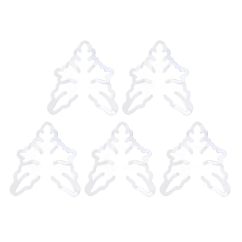 Kuuleyn 5pcs Pflanzenstammunterstützung, Pflanzentreibstell -Klemm -Set, einzigartige ästhetische Topfpflanze -Stütze Clips Halten Sie zahmwachstum vertikal (Monstera -Typ) von Kuuleyn