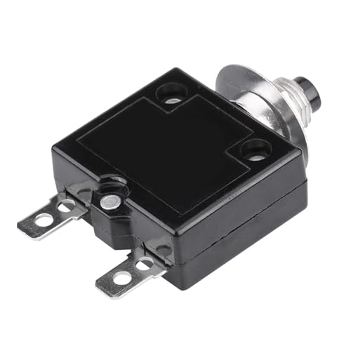 Kuuleyn 8 Ampere Wärmeschalter, optionaler Wärmeschalter, Gleichstromüberlastung, 8A Manual Reset Thermal Switch Circuit Breaker über Stromüberlastung Pro (15a) von Kuuleyn