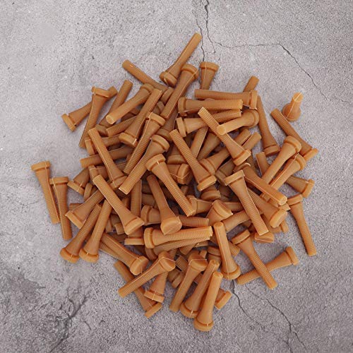 Kuuleyn 96pcs Rupffinger Chicken Plucker Fingers, Feather Plucking Fingers für Duck Turkey Goose Feather Plucker von Kuuleyn